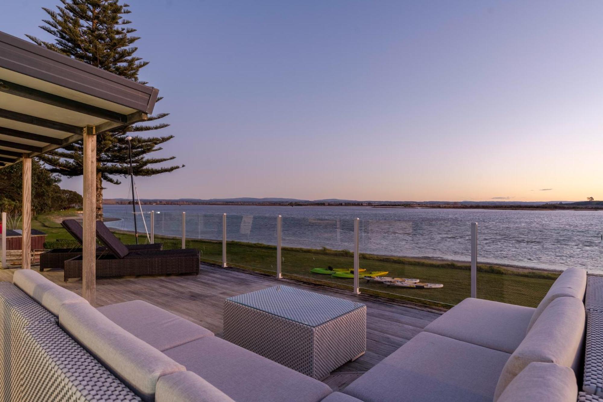 Pukehina Estuary Sunset Views Holiday Home 外观 照片