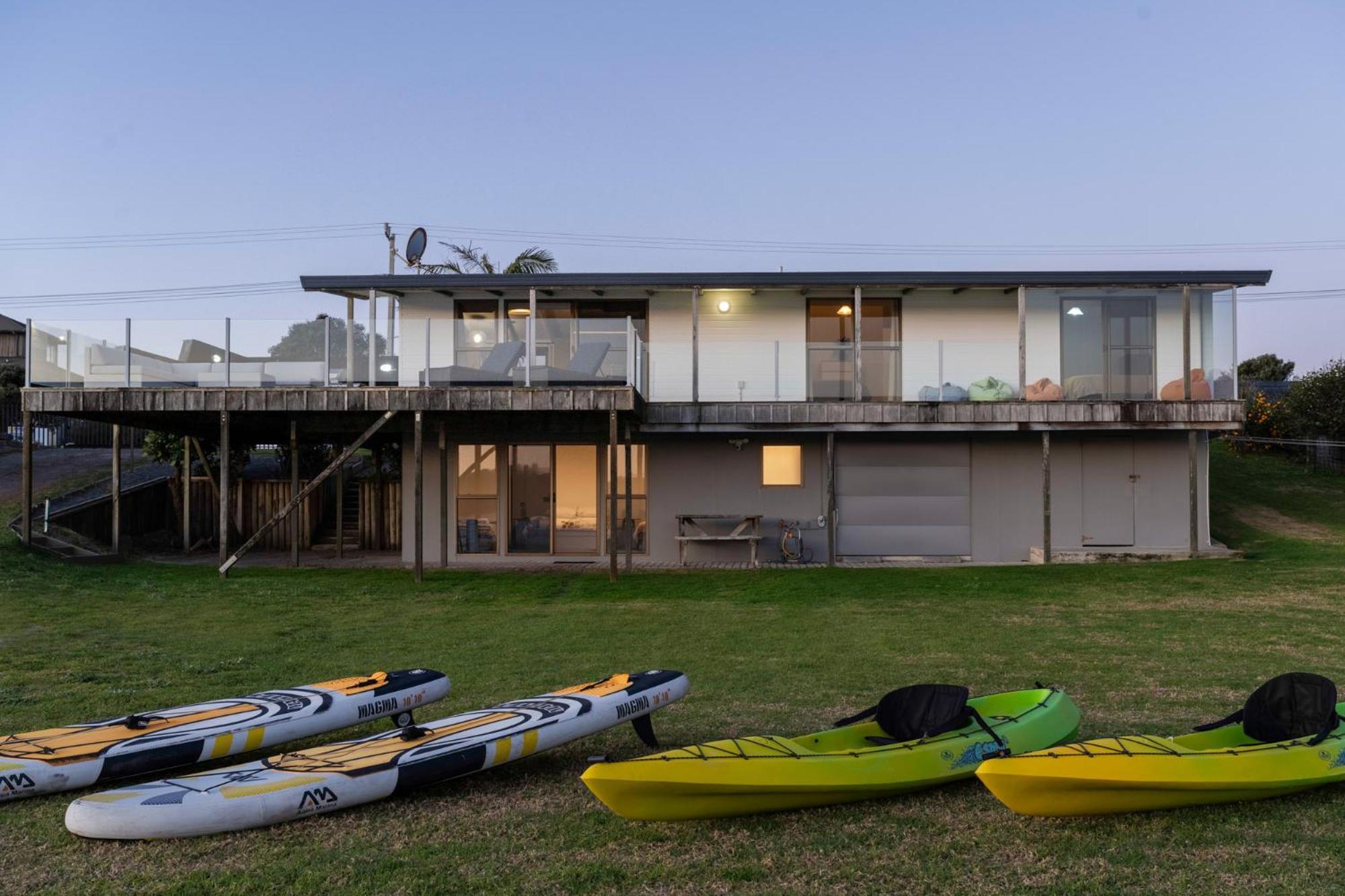 Pukehina Estuary Sunset Views Holiday Home 外观 照片