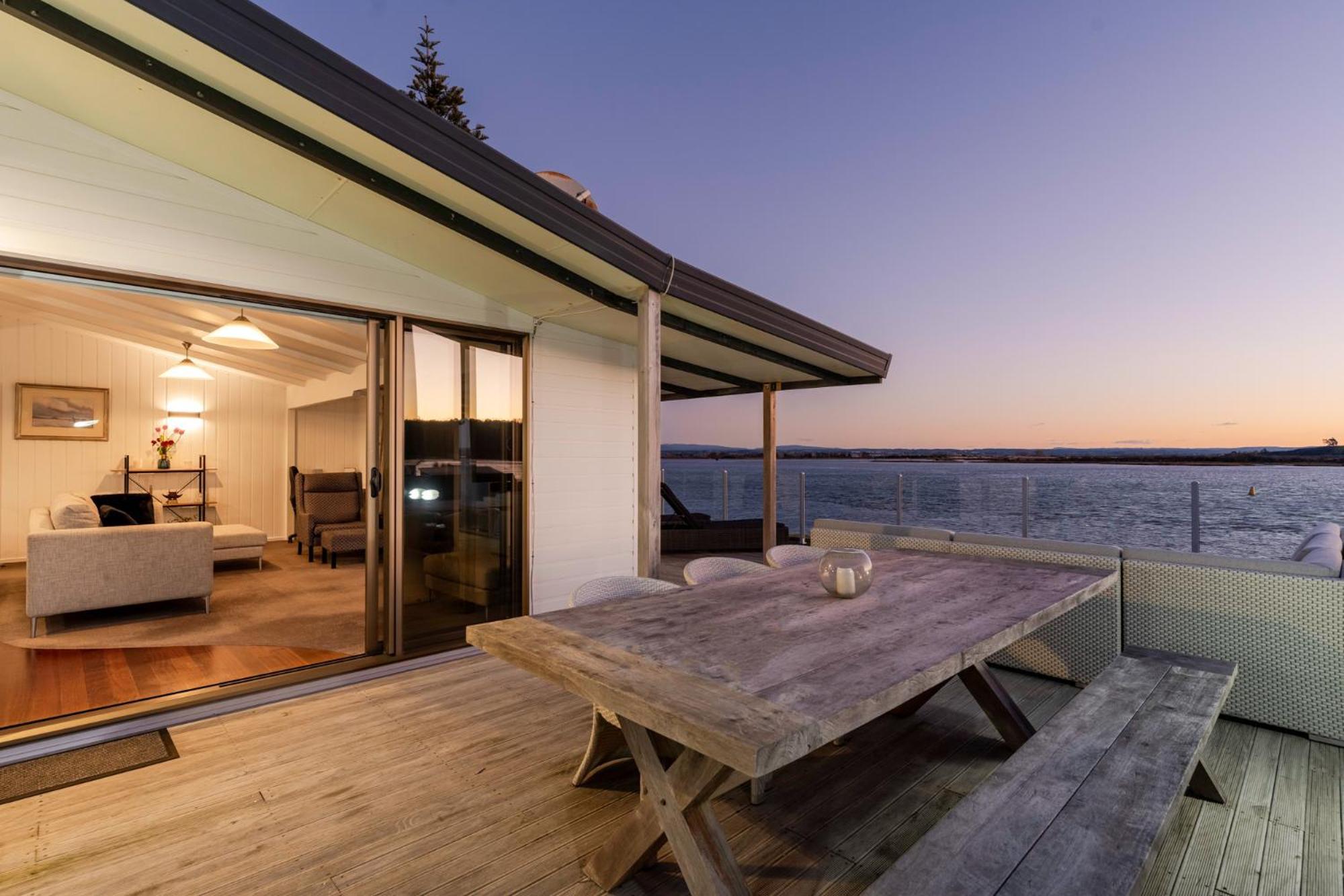 Pukehina Estuary Sunset Views Holiday Home 外观 照片