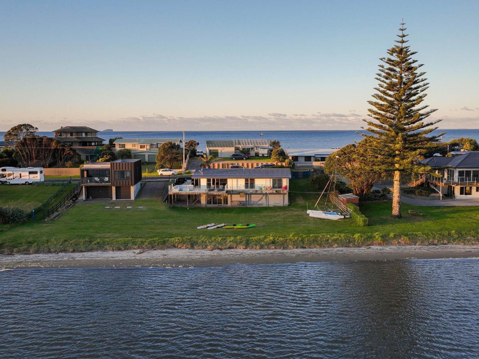 Pukehina Estuary Sunset Views Holiday Home 外观 照片